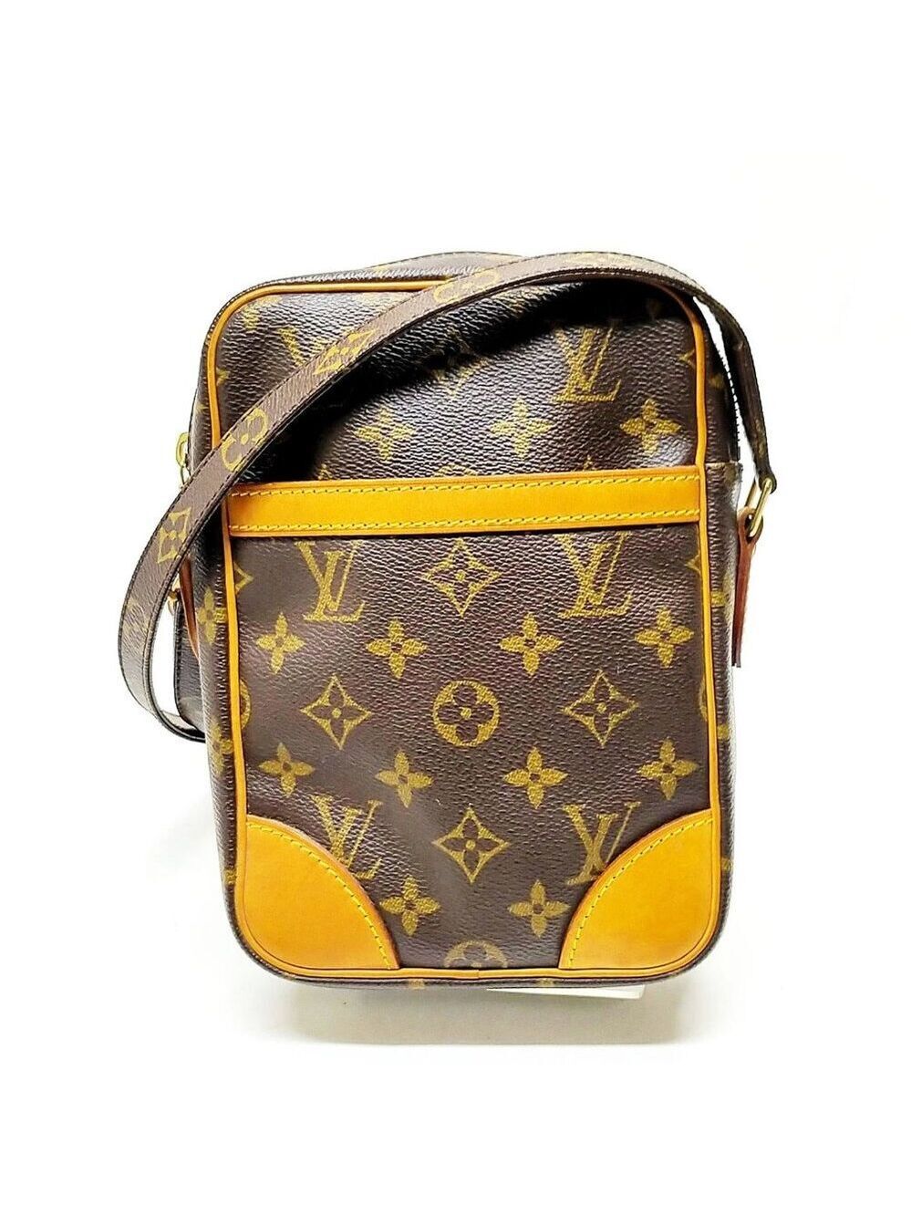 Louis Vuitton LV Shoulder Bag Danube Brown Monogram 450-053125